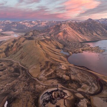 Frostastada lake Iceland