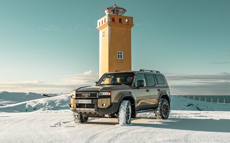 Travel around Iceland in a new Toyota Land Cruiser